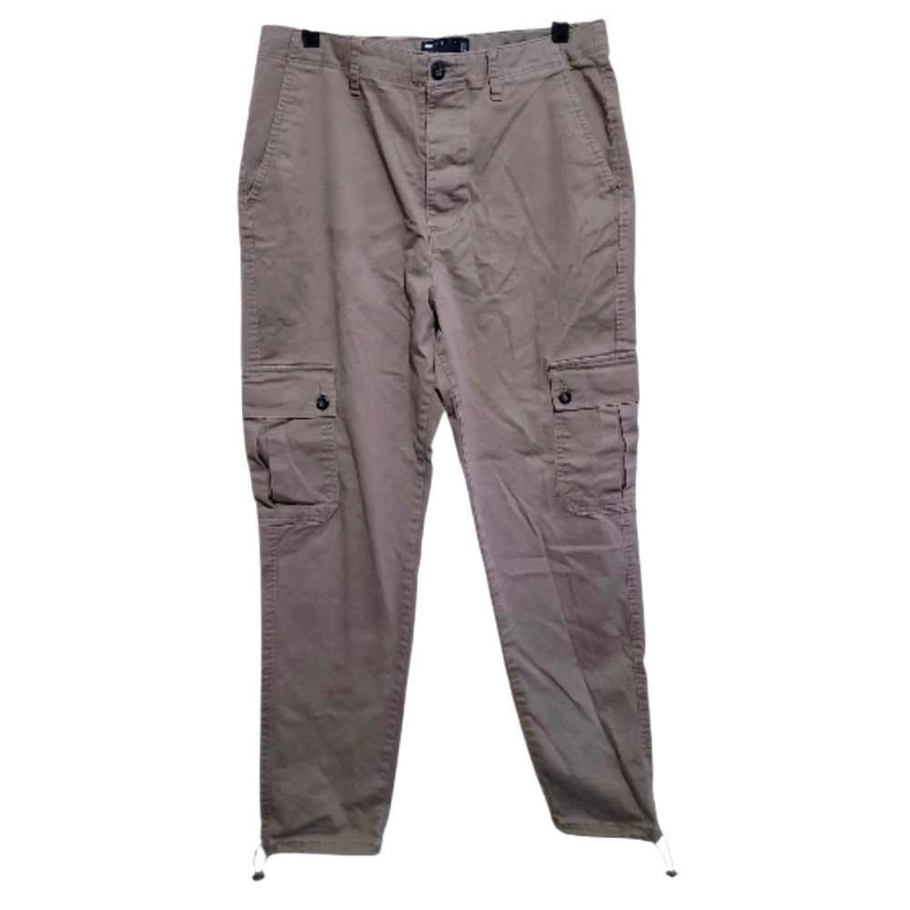 Asos Design Mens Brown Cargo Pants Size 32X32